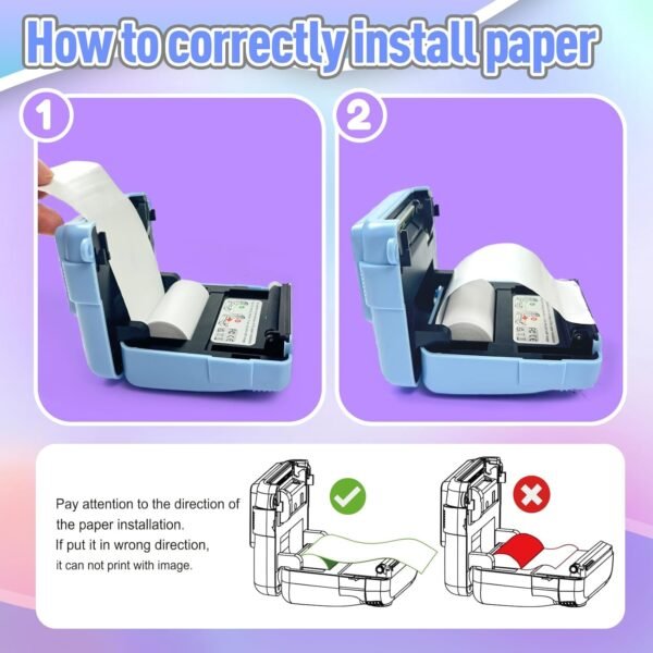 On the spot Print Digital camera for Youngsters, Christmas Birthday Presents... - Image 8