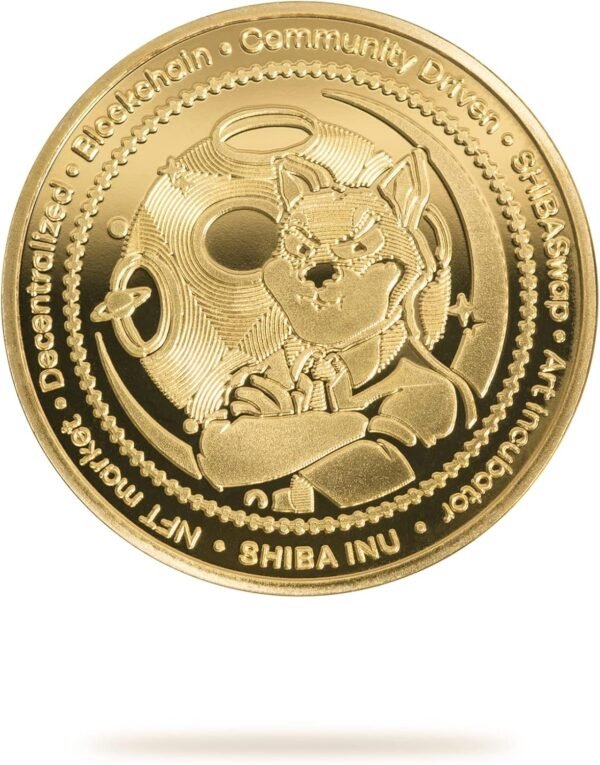 | Shiba Inu (SHIB) Bodily Crypto Coin | Commemorative... - Image 3