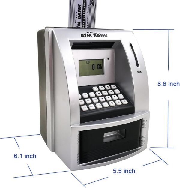 Digital Piggy Financial institution with Password for Children for 6-12 Y... - Image 5