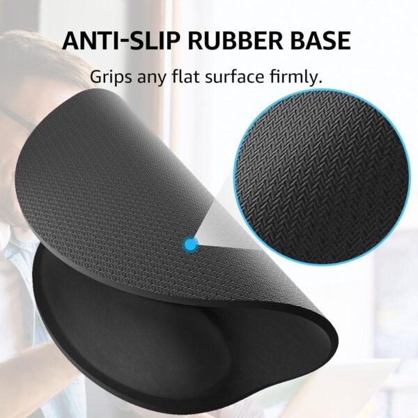 KTRIO Ergonomic Keyboard Wrist Relaxation, Reminiscence Foam Wrist ... - Image 5
