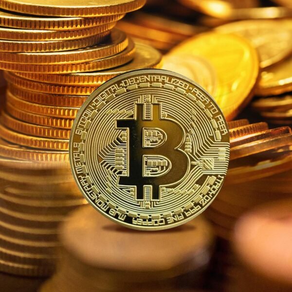 12Pcs Bitcoin Coin - Gold Bodily Bitcoin Commemorativ... - Image 6