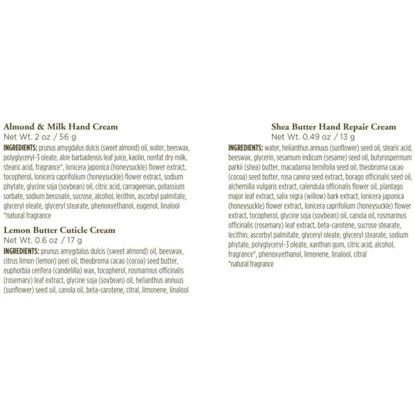 Burt's Bees Items Concepts - Hand Restore Set, 3 Hand Cream... - Image 10