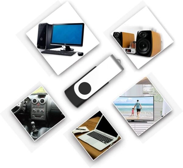 Aiibe 32GB USB Flash Drive Reminiscence Stick Thumb Drive Bla... - Image 8