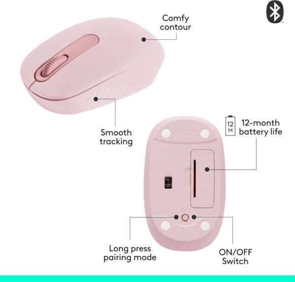 Logitech M196 Bluetooth Wi-fi Mouse, Compact and Por... - Image 8