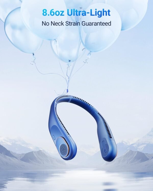 SWEETFULL Transportable Neck Fan 360° Cooling Bladeless Pers... - Image 7