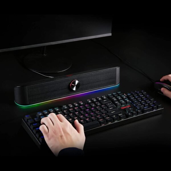 Redragon GS560 RGB Desktop Soundbar, 2.0 Channel Comput... - Image 9