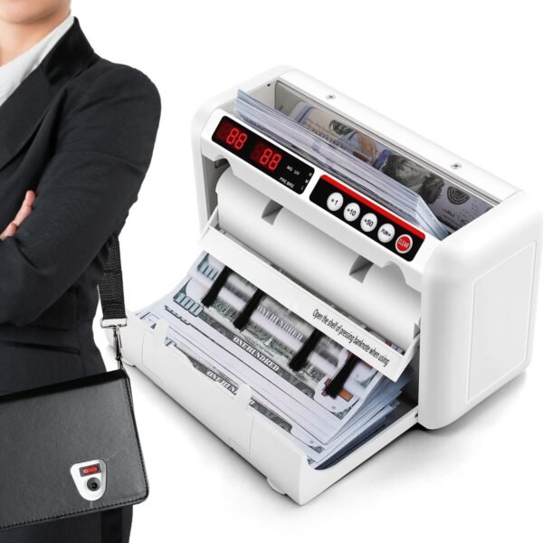 Battery Operated Invoice Counter Machine, Moveable Recharg... - Image 2