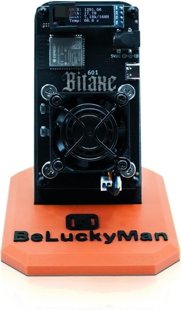 Bitaxe Gamma 601 Bitcoins Miner 1.2TH/S Open-Supply Sys... - Image 2