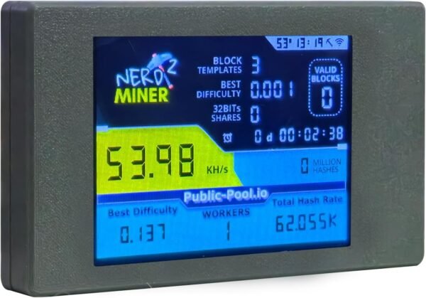 Bitcoins Miner USB Solo Miner 54KH/S 2.8Inch LCD Displa... - Image 2