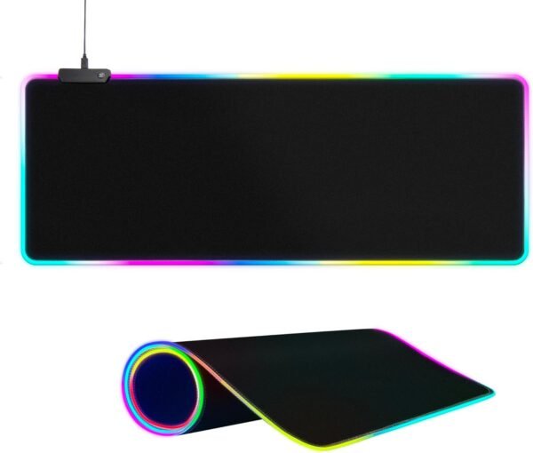 Giant RGB Gaming Mouse Pad -15 Gentle Modes Contact Contro... - Image 2