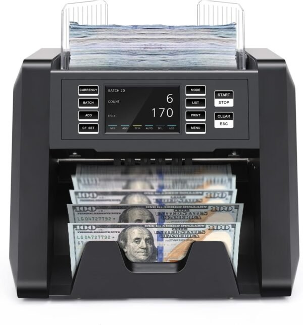 N70A Enterprise Grade Cash Counter Machine with 2CIS/UV/... - Image 2