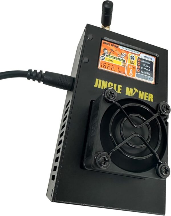 New Jingle Miner Bitcoin(BTC) Solo Lite 23W ASIC Machin... - Image 2