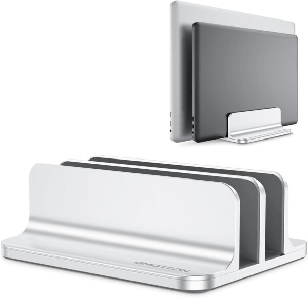 OMOTON [Updated Dock Version] Vertical Laptop computer Stand, Do... - Image 2