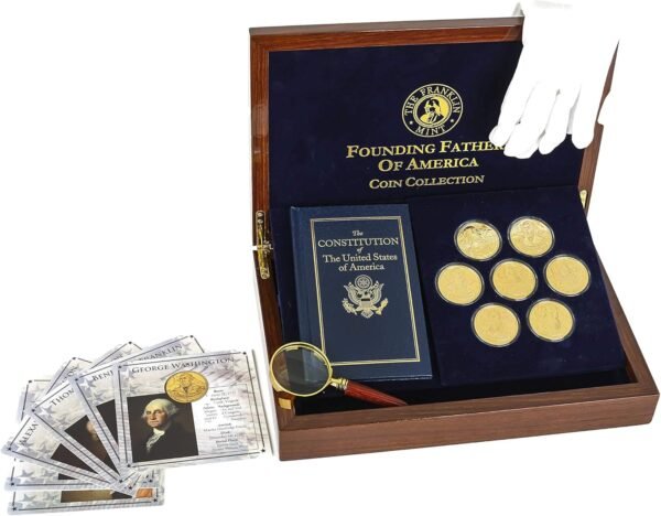 The Franklin Mint Founding Fathers Coin Assortment - 7-... - Image 2