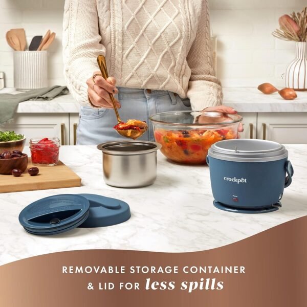 Crock-Pot 20-Ounce Electrical Lunch Field, Moveable Meals Wa... - Image 5