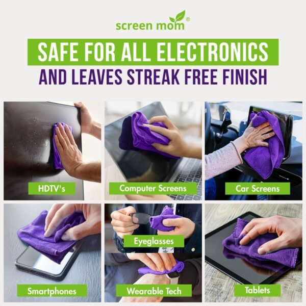 Display Mother Display Cleaner Spray and Microfiber Fabric 16... - Image 4