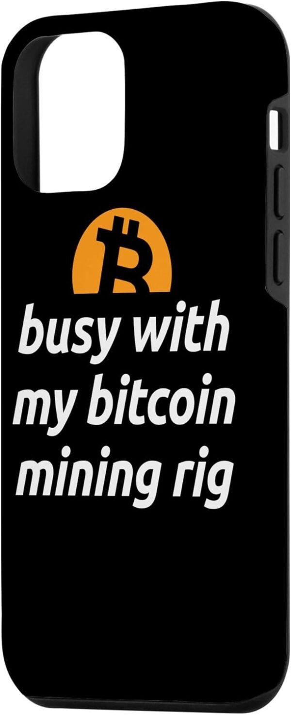 iPhone 12 mini Bitcoin Mining Rig Brand Design Humorous Cry... - Image 3
