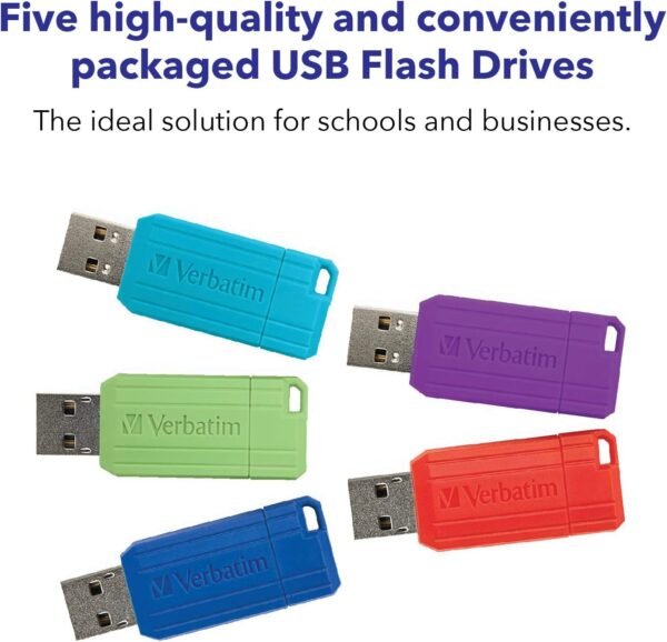 Verbatim 8GB Pinstripe USB 2.0 Flash Drive Retractable ... - Image 6