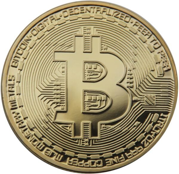 Bitcoin Coin Commemorative BTC Cash Bodily Bitcoin C... - Image 3