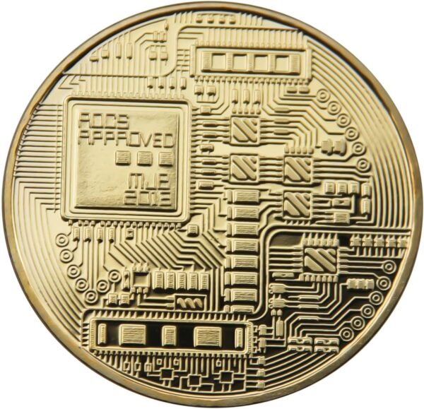 Bitcoin Coin Commemorative BTC Cash Bodily Bitcoin C... - Image 4