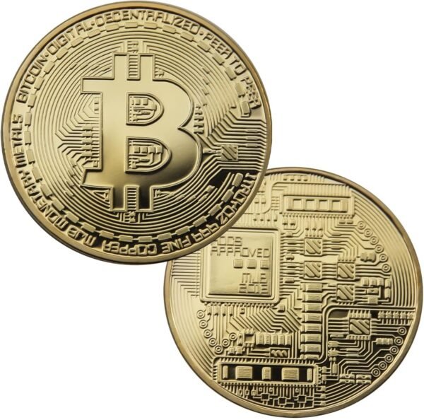 Bitcoin Coin Commemorative BTC Cash Bodily Bitcoin C... - Image 2