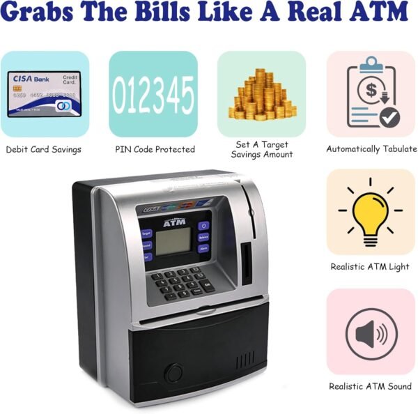 LB ATM Financial savings Financial institution for Youngsters Adults ATM Machine for Rea... - Image 2