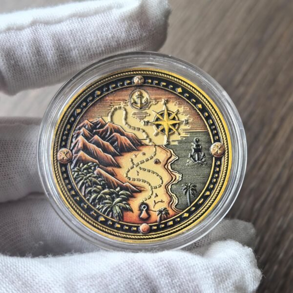 Pirate Problem Coin – Journey-Themed Zinc Alloy Coi... - Image 3