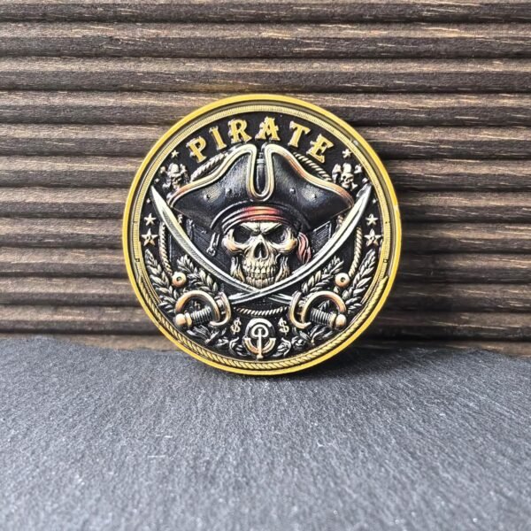 Pirate Problem Coin – Journey-Themed Zinc Alloy Coi... - Image 6
