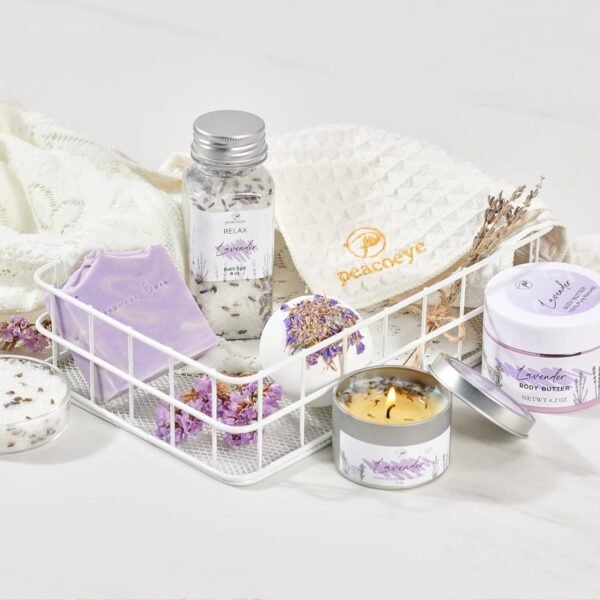 Items for Girls Spa Items Lavender Tub Present Baskets Re... - Image 4