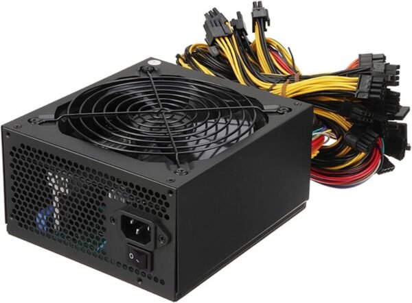 2000W PC Laptop Miner Energy Provide ATX ETH BTC Bitcoi... - Image 2