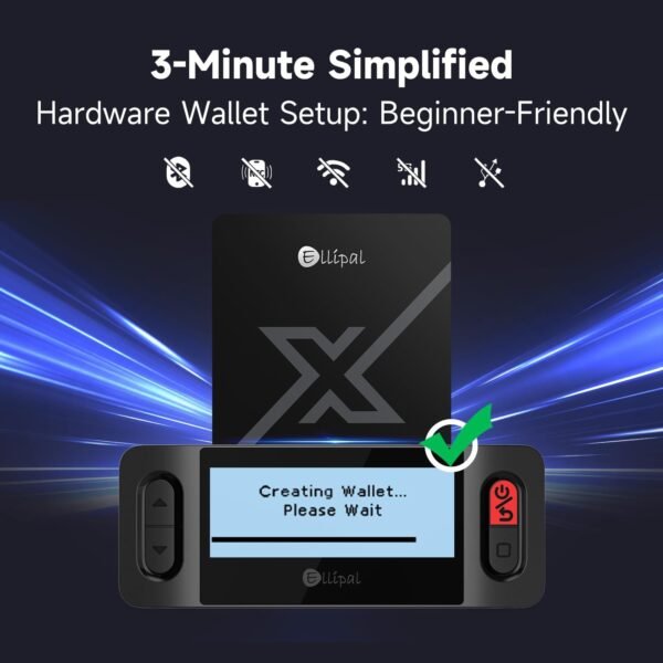 ELLIPAL X Card – Air Gapped Crypto Chilly Pockets with Sta... - Image 7
