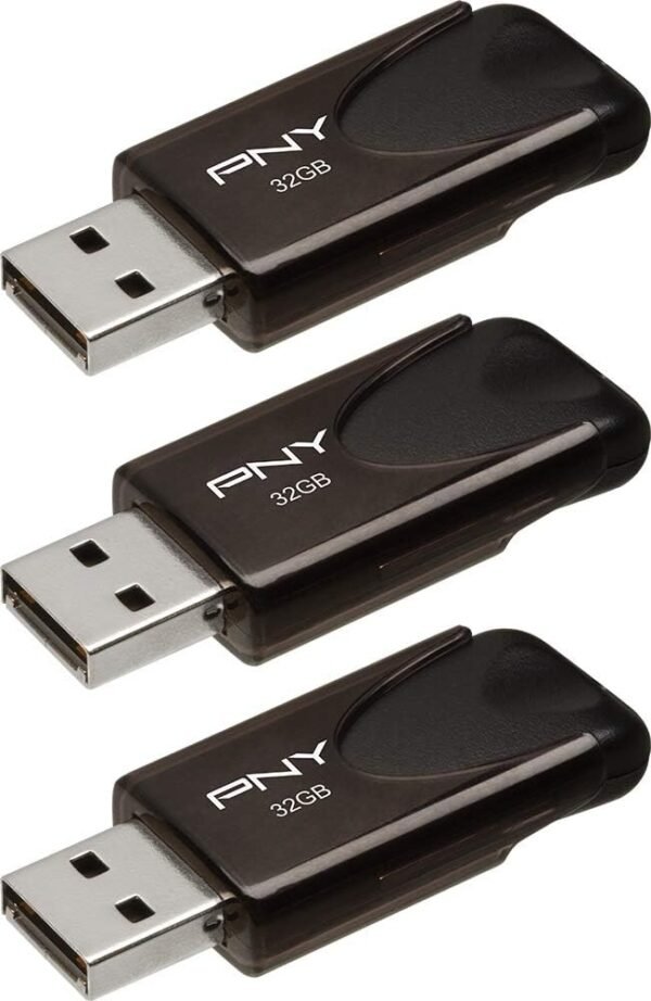 PNY 32GB Attaché 4 USB 2.0 Flash Drive 3-Pack - Image 2